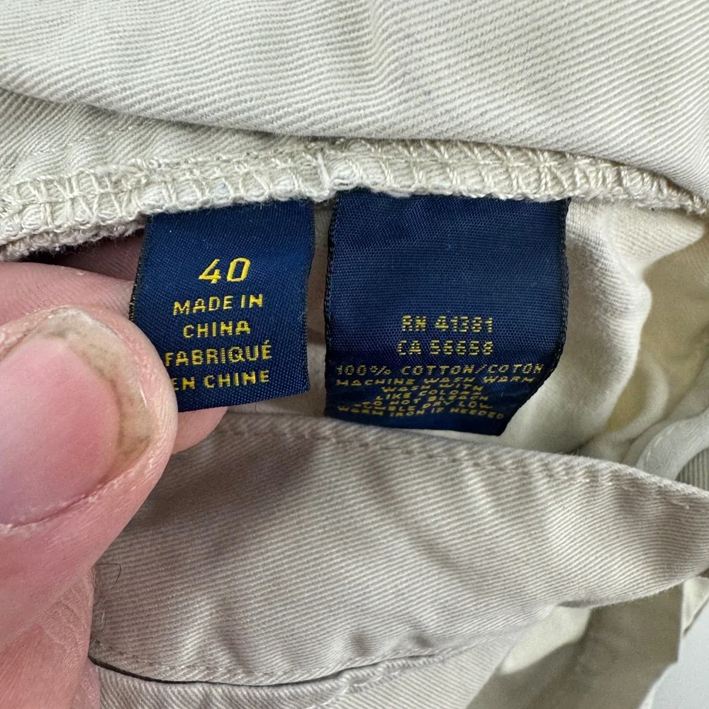 Polo Ralph Lauren Mens‎ Khaki Shorts Chino Casual Classic Fit